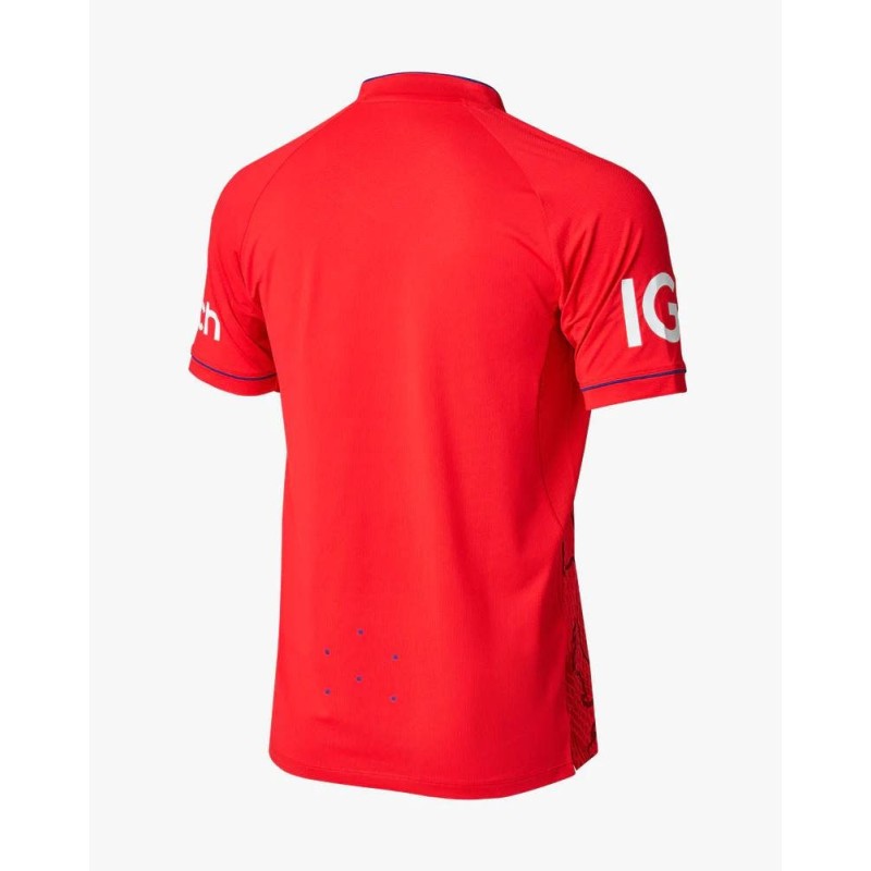 England Red 2022 T20 World Cup Half Sleeves Cricket Fan Jersey - 100% Dryfit Polyester - With Name Personalization England Red 2022 T20 World Cup Half Sleeves Cricket Fan Jersey - 100% Dryfit Polyester - With Name Personalization