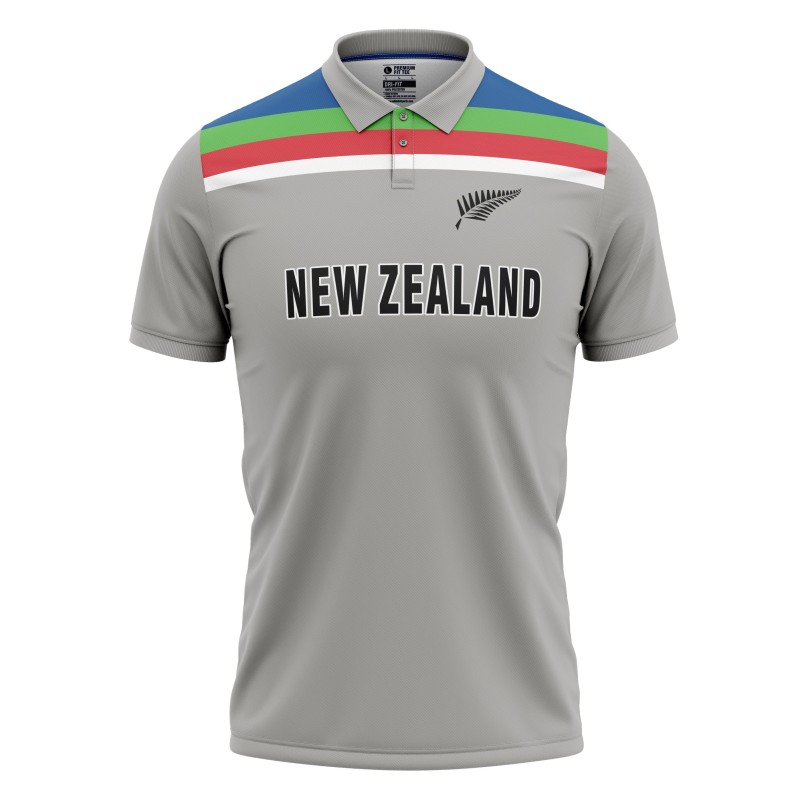 New Zealand ODI World Cup 1992 Half Sleeves Cricket Fan Jersey - 100% Dryfit Polyester - With Name Personalisation New Zealand ODI World Cup 1992 Half Sleeves Cricket Fan Jersey - 100% Dryfit Polyester - With Name Personalisation