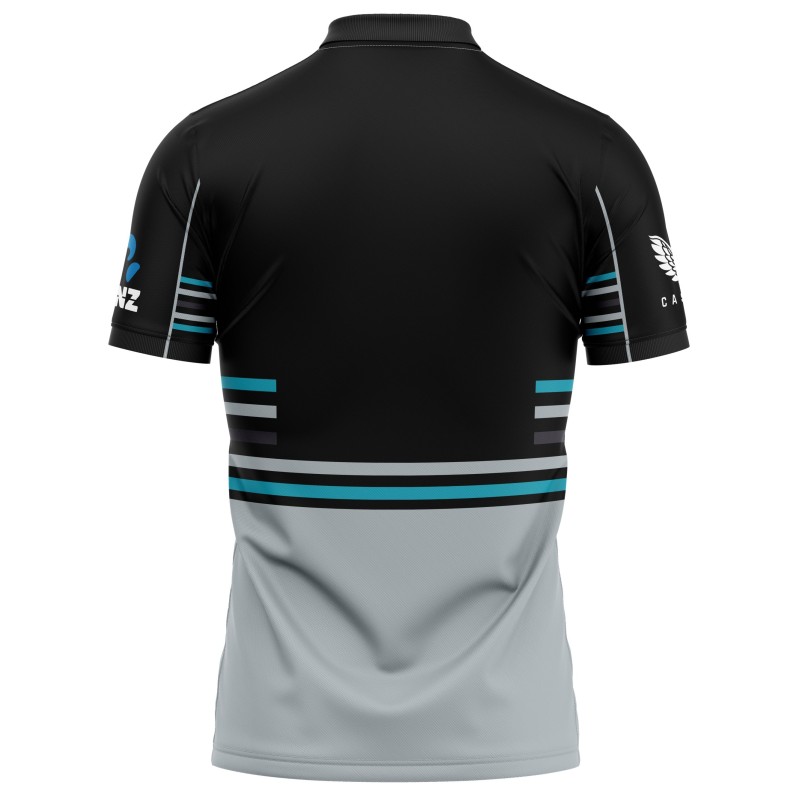 New Zealand ODI World Cup 2025 Half Sleeves Cricket Fan Jersey - 100% Dryfit Polyester - With Name Personalisation New Zealand ODI World Cup 2025 Half Sleeves Cricket Fan Jersey - 100% Dryfit Polyester - With Name Personalisation