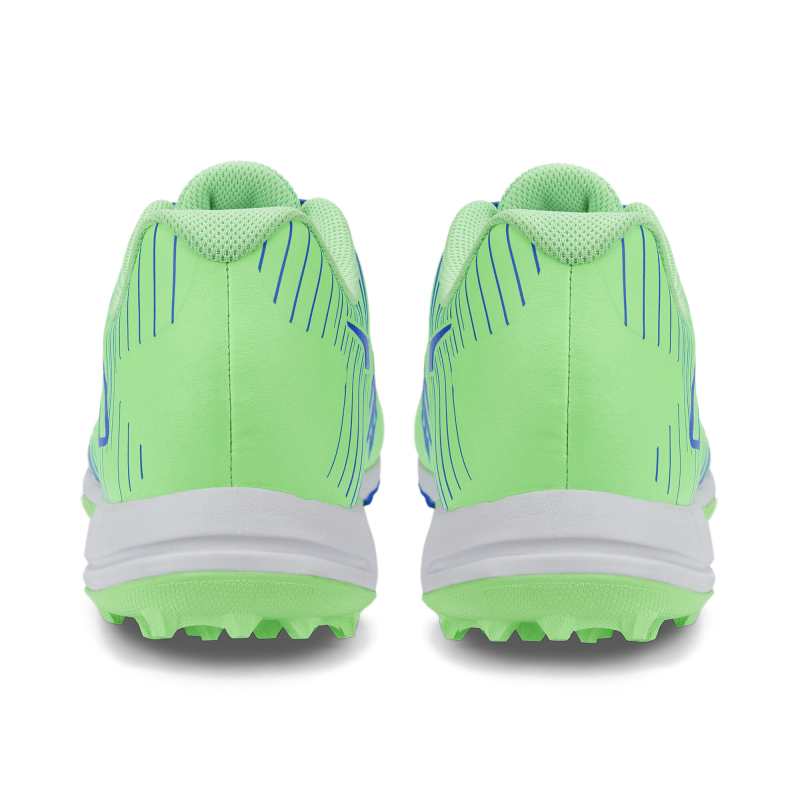 Puma 22 FH Rubber Unisex Cricket Shoes - Elektro Green-Bluemazing-Puma White Puma 22 FH Rubber Unisex Cricket Shoes - Elektro Green-Bluemazing-Puma White