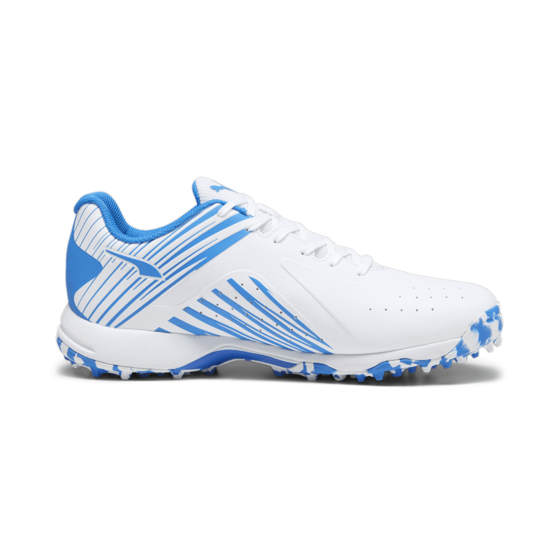 Puma 22 FH Rubber Unisex Cricket Shoes - PUMA White-Ultra Blue Puma 22 FH Rubber Unisex Cricket Shoes - PUMA White-Ultra Blue