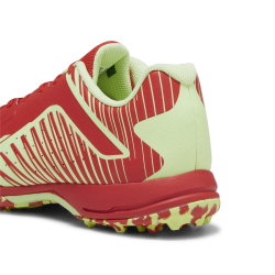 Puma 22 FH Rubber Unisex Cricket Shoes - Red-Speed Green Puma 22 FH Rubber Unisex Cricket Shoes - Red-Speed Green