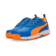 Puma High Run Cricket Shoes - Bluemazing-Orange Glow-PUMA White