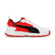 Puma High Run Cricket Shoes - PUMA White-Burnt Red-PUMA Black Puma High Run Cricket Shoes - PUMA White-Burnt Red-PUMA Black