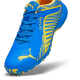 Puma x one8 22 FH Rubber Unisex Cricket Shoes - Ultra Blue-Yellow Blaze-PUMA White