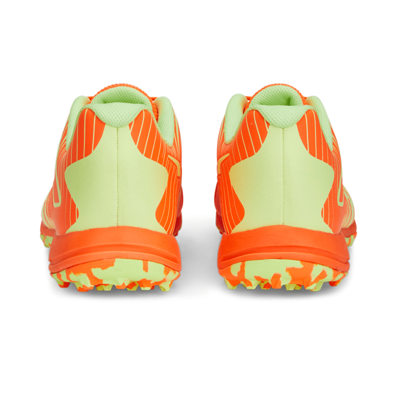 Puma x one8 22 FH Rubber Unisex Cricket Shoes - Ultra Orange-Fast Yellow Puma x one8 22 FH Rubber Unisex Cricket Shoes - Ultra Orange-Fast Yellow