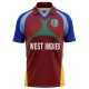 West Indies T20 World Cup 2010 Half Sleeves Cricket Fan Jersey - 100% Dryfit Polyester - With Name Personalization West Indies T20 World Cup 2010 Half Sleeves Cricket Fan Jersey - 100% Dryfit Polyester - With Name Personalization