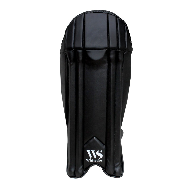 Whitedot Albatross Black Wicket Keeping Pads Whitedot Albatross Black Wicket Keeping Pads