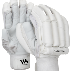Whitedot Albatross Players Cricket Batting Gloves - White