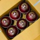 Whitedot Albatross Red Cricket Leather Ball - 40 Over - Pack of 6 Whitedot Albatross Red Cricket Leather Ball - 40 Over - Pack of 6