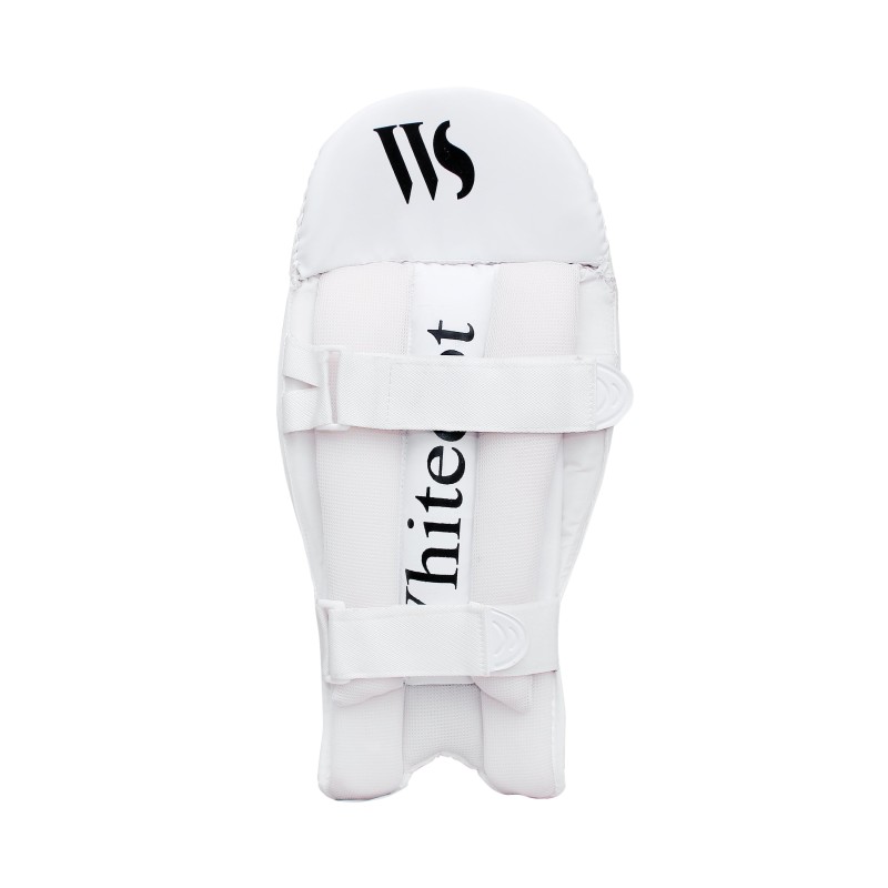 Whitedot Albatross White Wicket Keeping Pads Whitedot Albatross White Wicket Keeping Pads