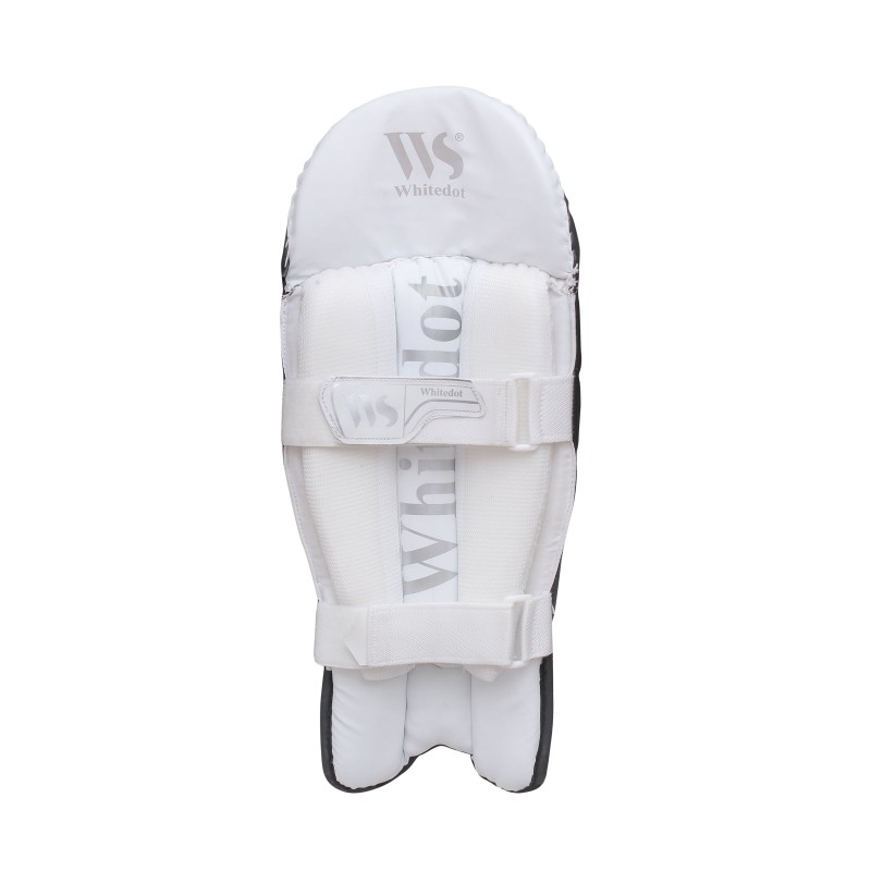 Whitedot Alpha Players Black Wicket Keeping Pads