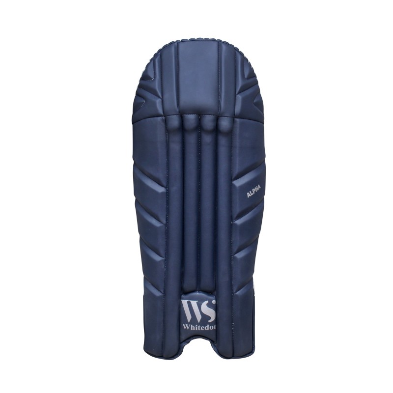 Whitedot Alpha Players Navy Blue Wicket Keeping Pads Whitedot Alpha Players Navy Blue Wicket Keeping Pads