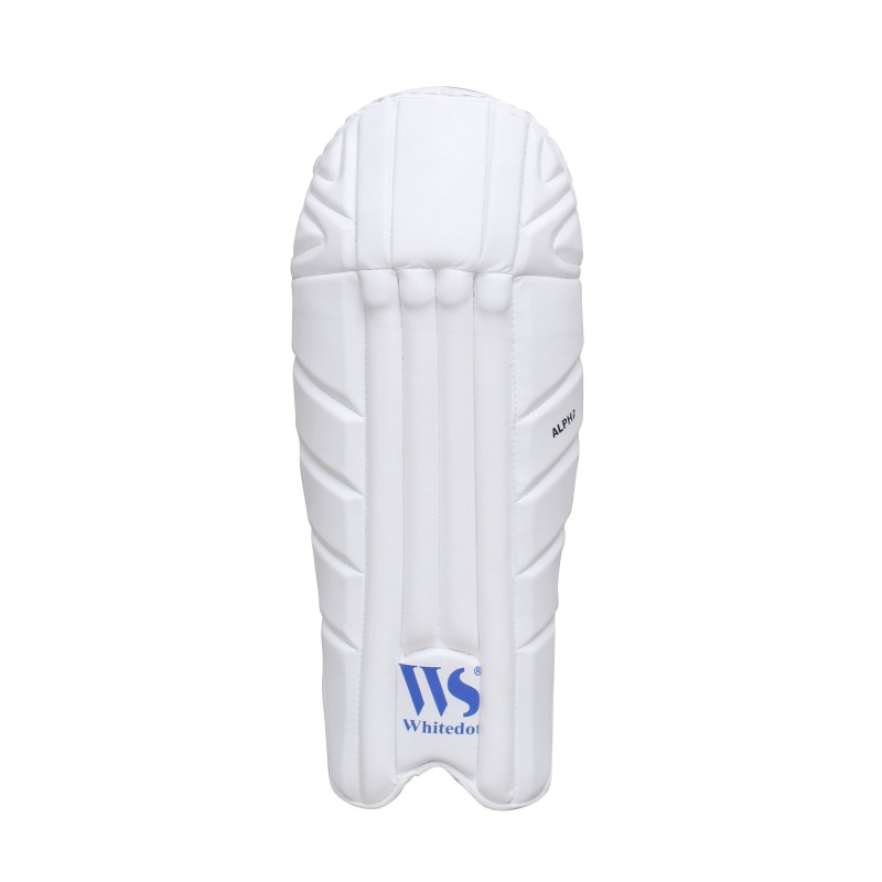 Whitedot Alpha Players White Wicket Keeping Pads Whitedot Alpha Players White Wicket Keeping Pads