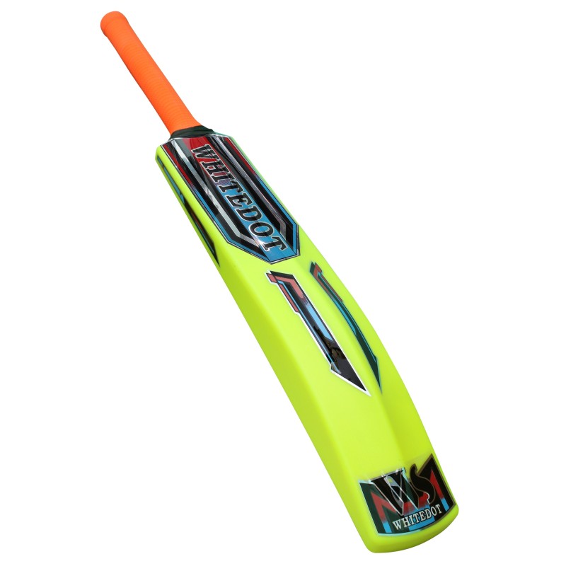 Whitedot Capital Neon Heavy Duty Plastic Cricket Bat for Heavy and Light Tennis Ball Whitedot Capital Neon Heavy Duty Plastic Cricket Bat for Heavy and Light Tennis Ball