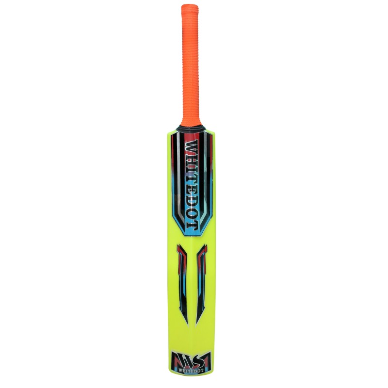 Whitedot Capital Neon Heavy Duty Plastic Cricket Bat for Heavy and Light Tennis Ball Whitedot Capital Neon Heavy Duty Plastic Cricket Bat for Heavy and Light Tennis Ball