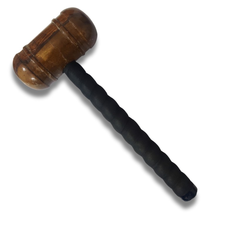 Whitedot Cricket Wooden Mallet with rubber grip