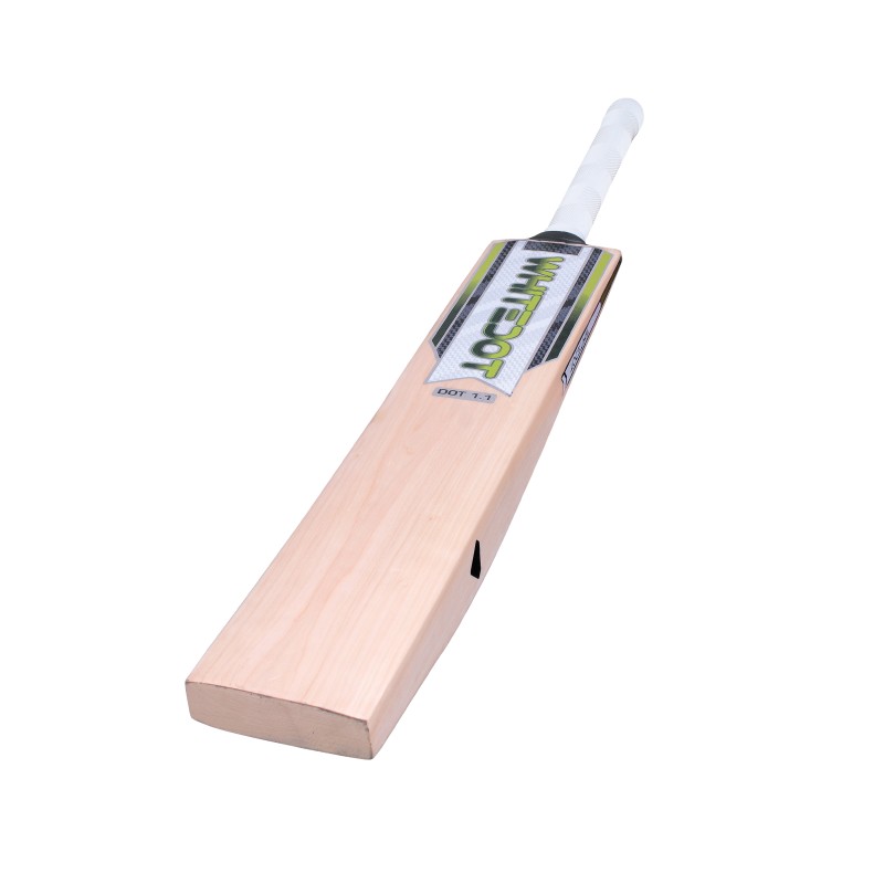 Whitedot Dot 1.1 Single Blade Scoop Kashmir Willow Bat - For Light Tennis Ball - Weight Approx. 1000-1100 Gram Whitedot Dot 1.1 Single Blade Scoop Kashmir Willow Bat - For Light Tennis Ball - Weight Approx. 1000-1100 Gram