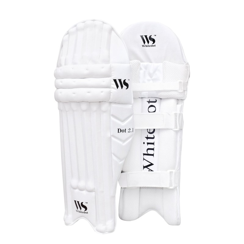 Whitedot Dot 2.1 White Cricket Batting Pad