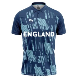 Whitedot England Blue Fan Cricket T-shirt Whitedot England Blue Fan Cricket T-shirt