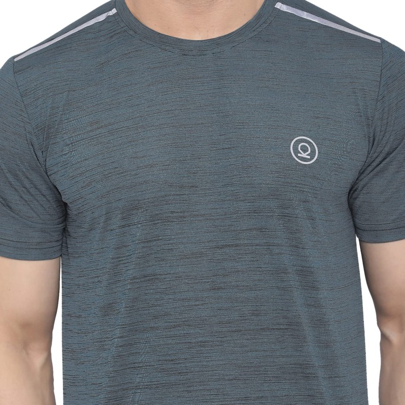 Whitedot FlexFit Round Neck Regular Dry Fit Gym Sports T-Shirt - Light Grey Whitedot FlexFit Round Neck Regular Dry Fit Gym Sports T-Shirt - Light Grey