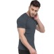 Whitedot FlexFit Round Neck Regular Dry Fit Gym Sports T-Shirt - M-Grey Whitedot FlexFit Round Neck Regular Dry Fit Gym Sports T-Shirt - M-Grey
