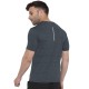 Whitedot FlexFit Round Neck Regular Dry Fit Gym Sports T-Shirt - M-Grey Whitedot FlexFit Round Neck Regular Dry Fit Gym Sports T-Shirt - M-Grey