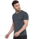 Whitedot FlexFit Round Neck Regular Dry Fit Gym Sports T-Shirt - M-Grey Whitedot FlexFit Round Neck Regular Dry Fit Gym Sports T-Shirt - M-Grey
