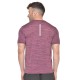Whitedot FlexFit Round Neck Regular Dry Fit Gym Sports T-Shirt - Magenta Whitedot FlexFit Round Neck Regular Dry Fit Gym Sports T-Shirt - Magenta