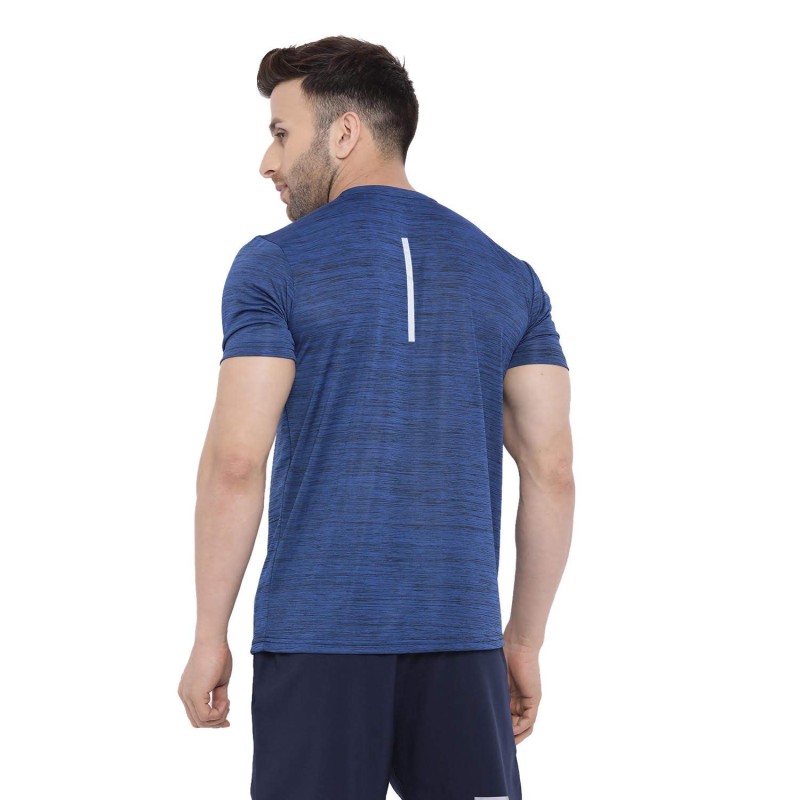 Whitedot FlexFit Round Neck Regular Dry Fit Gym Sports T-Shirt - Royal Blue Whitedot FlexFit Round Neck Regular Dry Fit Gym Sports T-Shirt - Royal Blue