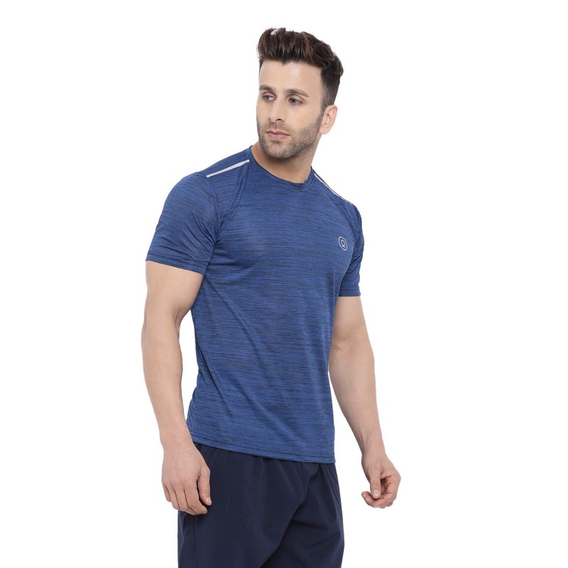 Whitedot FlexFit Round Neck Regular Dry Fit Gym Sports T-Shirt - Royal Blue Whitedot FlexFit Round Neck Regular Dry Fit Gym Sports T-Shirt - Royal Blue
