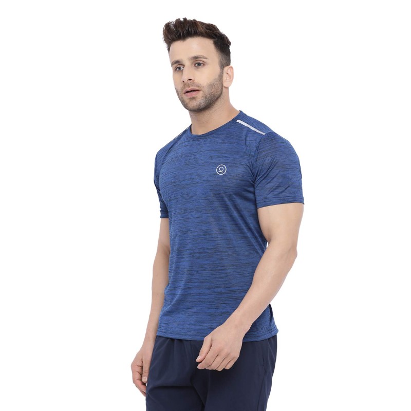 Whitedot FlexFit Round Neck Regular Dry Fit Gym Sports T-Shirt - Royal Blue Whitedot FlexFit Round Neck Regular Dry Fit Gym Sports T-Shirt - Royal Blue