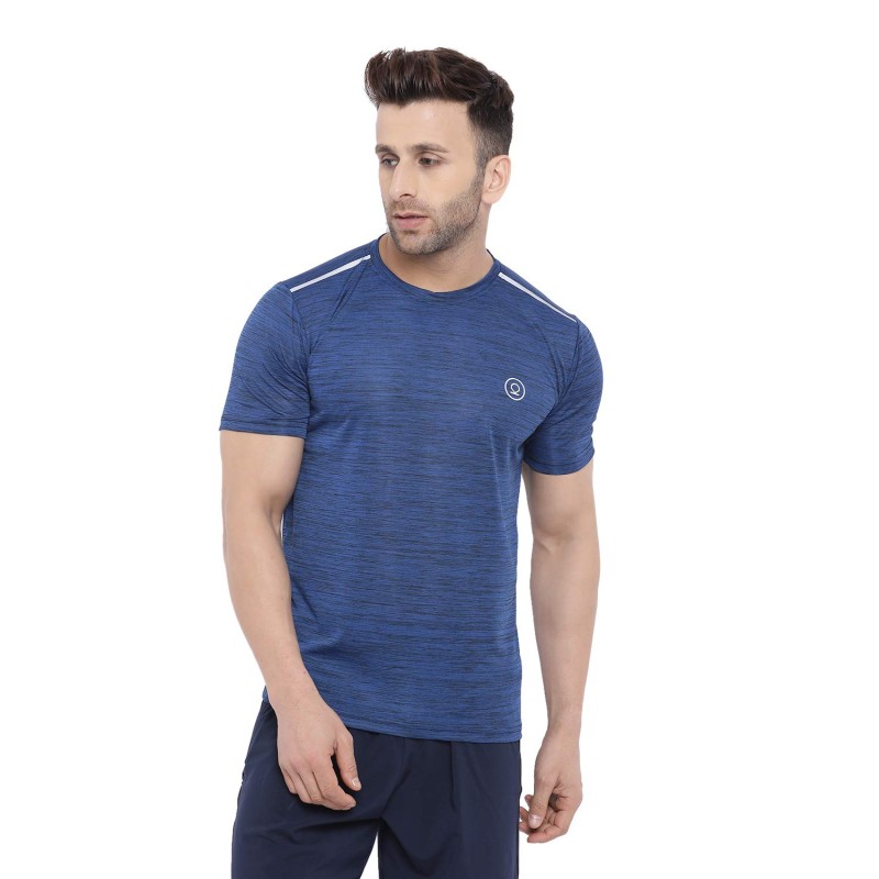 Whitedot FlexFit Round Neck Regular Dry Fit Gym Sports T-Shirt - Royal Blue Whitedot FlexFit Round Neck Regular Dry Fit Gym Sports T-Shirt - Royal Blue