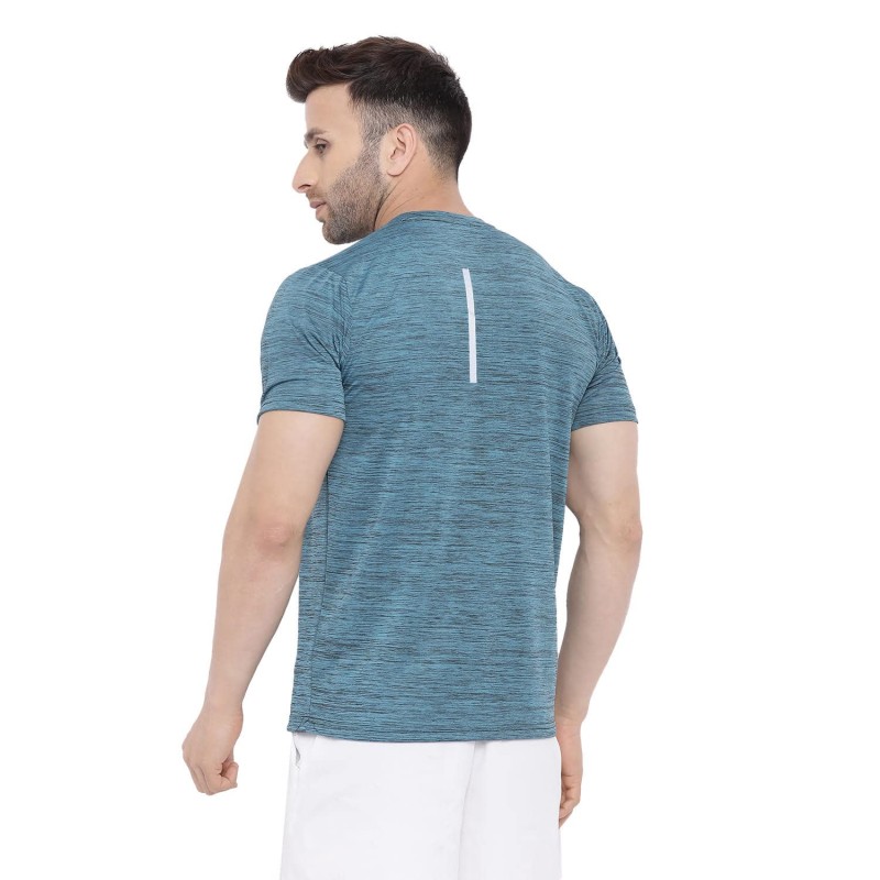 Whitedot FlexFit Round Neck Regular Dry Fit Gym Sports T-Shirt - Sea Green Whitedot FlexFit Round Neck Regular Dry Fit Gym Sports T-Shirt - Sea Green