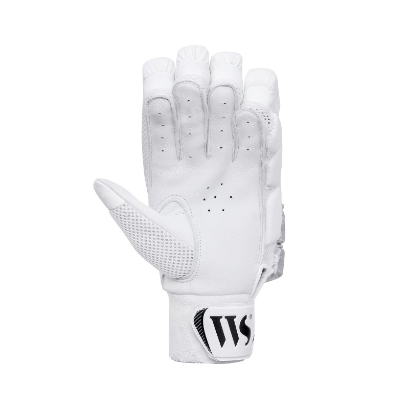 Whitedot Griffin White Cricket Batting Gloves