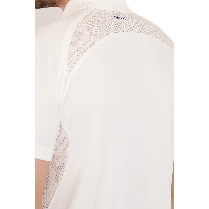 Whitedot Hexa Quick Dry Cricket White Polo T-Shirt - Off White