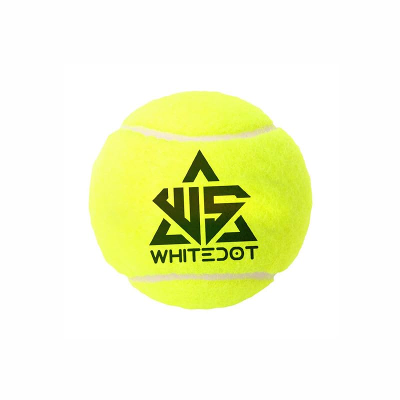 Whitedot Light Cricket Tennis Ball - Pack of 6