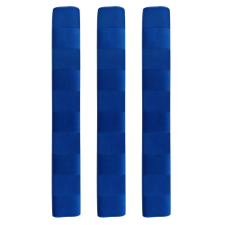 Whitedot Matrix Cricket Bat Grip - Royal Blue - Pack of 3
