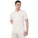 Whitedot Novelty Quick Dry Cricket Polo T-Shirt - Half Sleeves - Off White