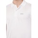 Whitedot Novelty Quick Dry Cricket Polo T-Shirt - Half Sleeves - White