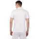 Whitedot Novelty Quick Dry Cricket Polo T-Shirt - Half Sleeves - White