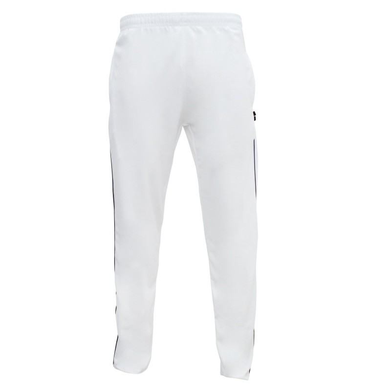 Whitedot Omega Quick Dry White Trouser Pants - White