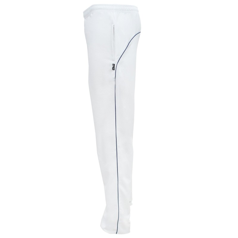 Whitedot Omega Quick Dry White Trouser Pants - White