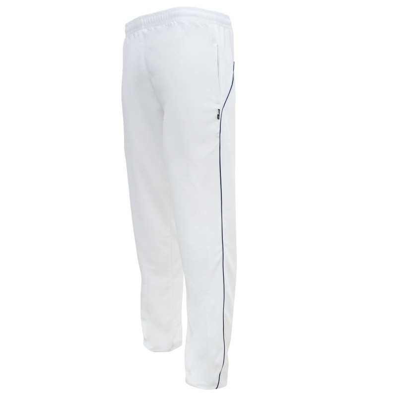 Whitedot Omega Quick Dry White Trouser Pants - White