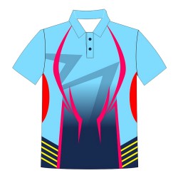 Whitedot Printed Team Wear - 100% Dry fit Polyester - Personalize it with your name & club logo - 540028