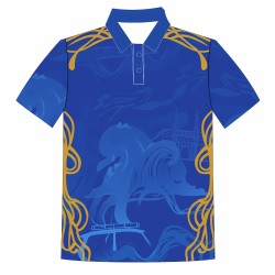 Whitedot Printed Team Wear - 100% Dry fit Polyester - Personalize it with your name & club logo - 540031