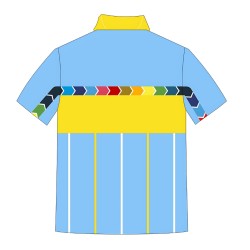 Whitedot Printed Team Wear - 100% Dry fit Polyester - Personalize it with your name & club logo - 540038