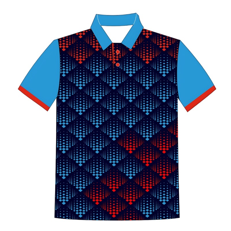 Whitedot Printed Team Wear - 100% Dry fit Polyester - Personalize it with your name & club logo - 540039 Whitedot Printed Team Wear - 100% Dry fit Polyester - Personalize it with your name & club logo - 540039