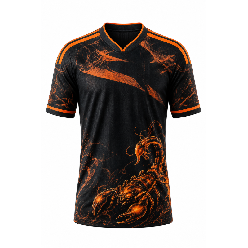 Whitedot Printed Team Wear - 100% Dry fit Polyester - Personalize it with your name & club logo - 540134