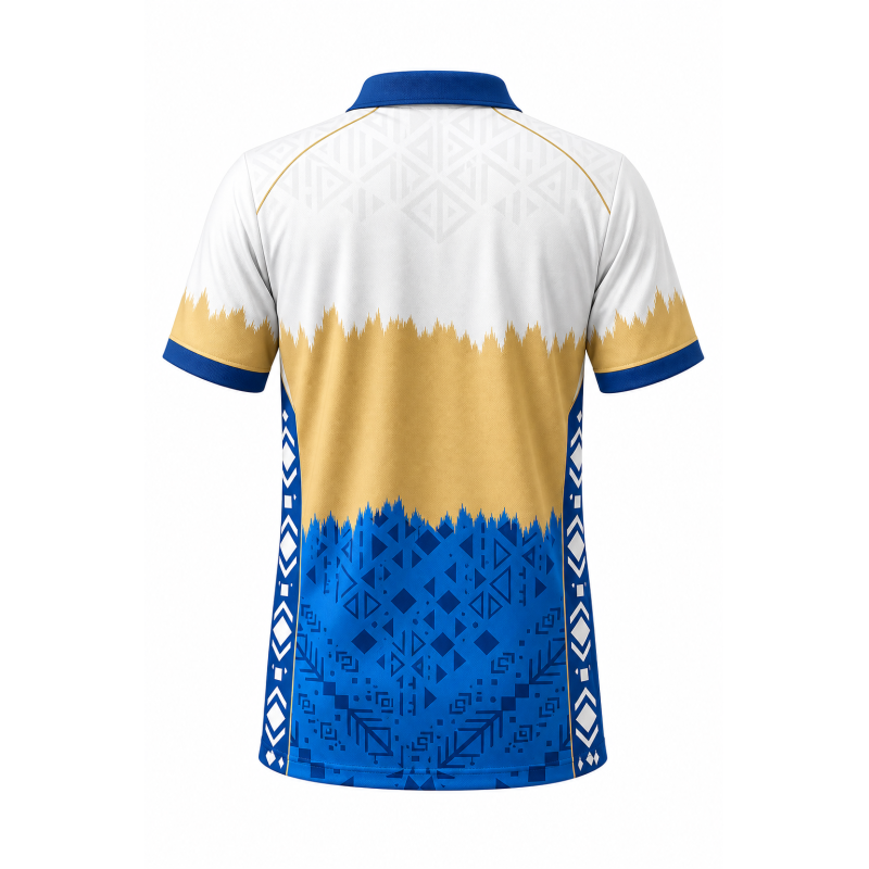 Whitedot Printed Team Wear - 100% Dry fit Polyester - Personalize it with your name & club logo - 540140
